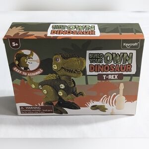 KEYCRAFT BUILD YOUR OWN DINOSAUR T-REX, NEW IN BOX